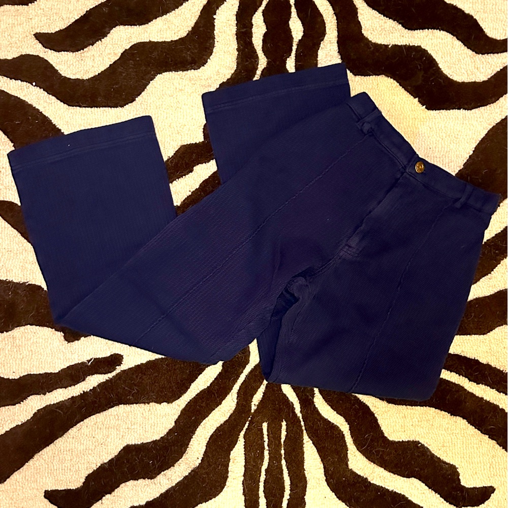 Big Bud Press Western Pants Rare Knit Fabric in Navy